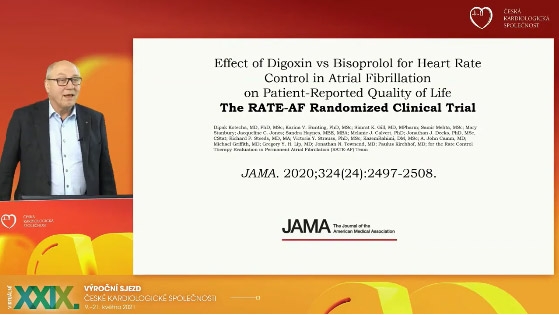video: THE RATE-AF RANDOMIZED CLINICAL TRIAL : EFFECT OF DIGOXIN VS BISOPROLOL FOR HEART RATE CONTROL IN ATRIAL FIBRILLATION