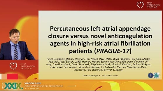 video: Left Atrial Appendage Closure versus Non-Vitamin K Anticoagulants in High Risk Patients with Atrial Fibrillation: The PRAGUE-17 Trial